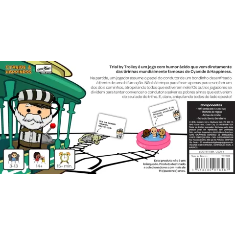 Trial by Trolley - Galápagos Jogos Trial by Trolley - Galápagos Jogos