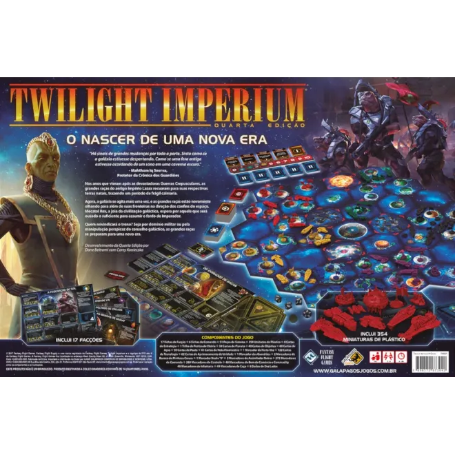 Twilight Imperium (4ª Edição) - Galápagos Jogos Twilight Imperium (4ª Edição) - Galápagos Jogos