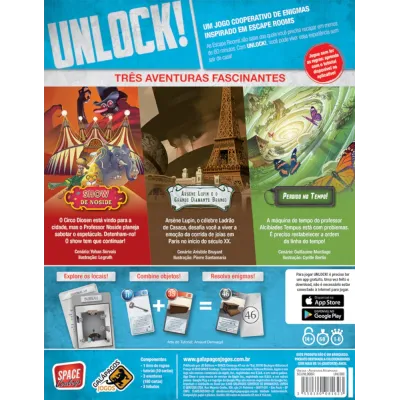 Unlock! Aventuras Atemporais - Galápagos Jogos