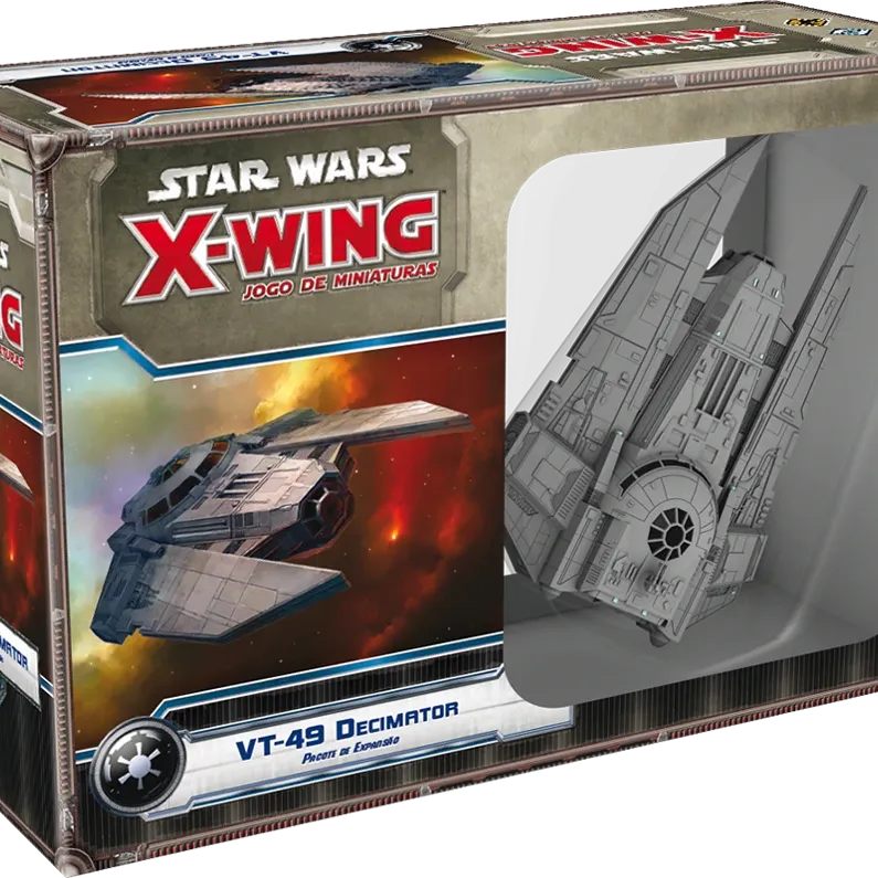 Star Wars X-Wing - Pacote de Expansão: VT-49 Decimator - Galápagos Jogos Star Wars X-Wing - Pacote de Expansão: VT-49 Decimator - Galápagos Jogos