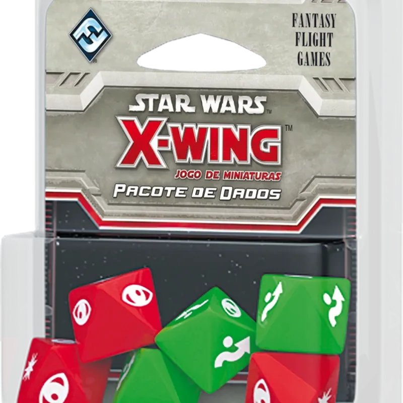Star Wars X-Wing - Pacote de Dados - Galápagos Jogos
