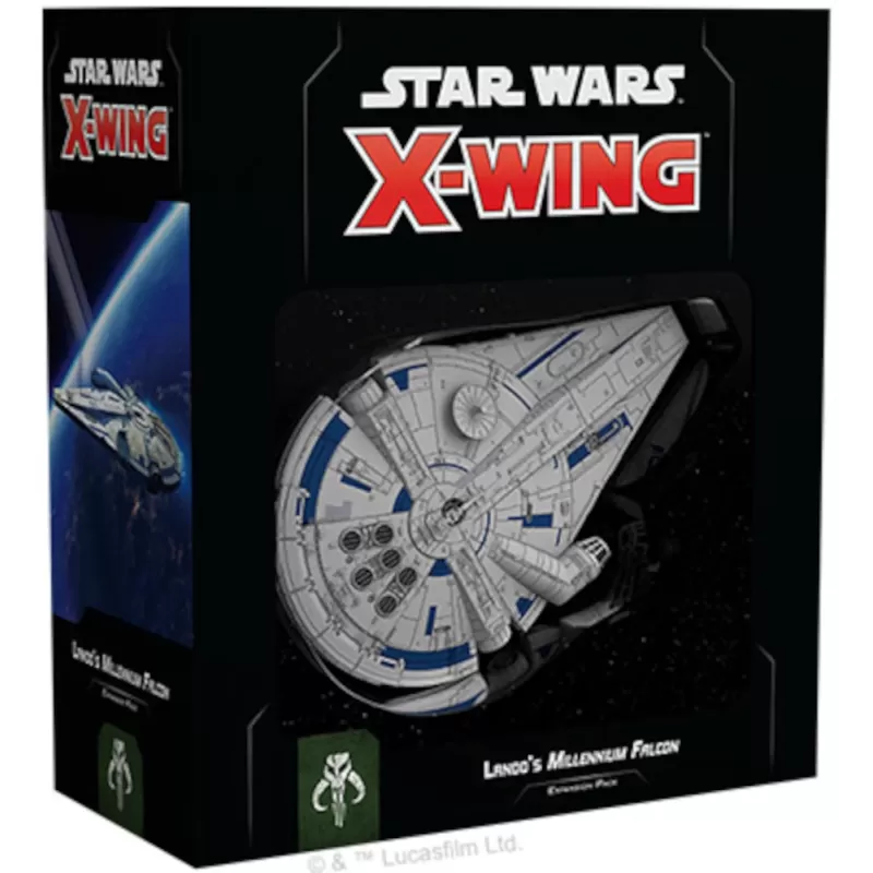 Star Wars X-Wing 2.0 - Pacote de Expansão: Lando's Millenium Falcon - Galápagos Jogos