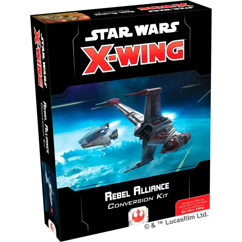 Star Wars X-Wing 2.0 - Kit de Conversão: Rebel Alliance em Inglês - Galápagos Jogos