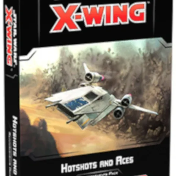 Star Wars X-Wing 2.0 - Pacote de Reforços: Hotshots Aces Reinforcements Pack - Galápagos Jogos