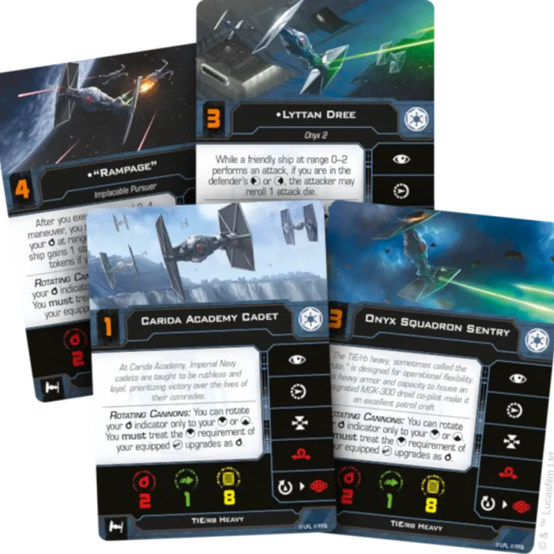 Star Wars X-Wing 2.0 - Pacote de Expansão: TIE/rb Heavy - Galápagos Jogos Star Wars X-Wing 2.0 - Pacote de Expansão: TIE/rb Heavy - Galápagos Jogos