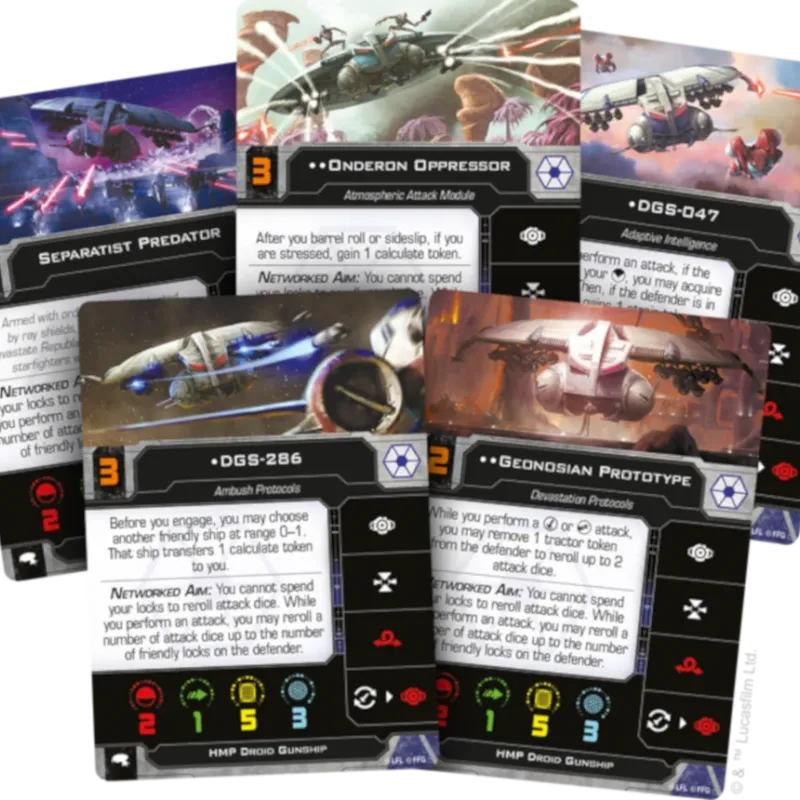 Star Wars X-Wing 2.0 - Pacote de Expansão: HMP Droid Gunship - Galápagos Jogos Star Wars X-Wing 2.0 - Pacote de Expansão: HMP Droid Gunship - Galápagos Jogos