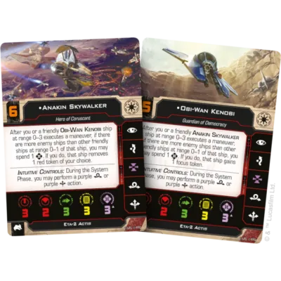 Star Wars X-Wing 2.0 - Pacote de Expansão: Eta-2 Actis - Galápagos Jogos
