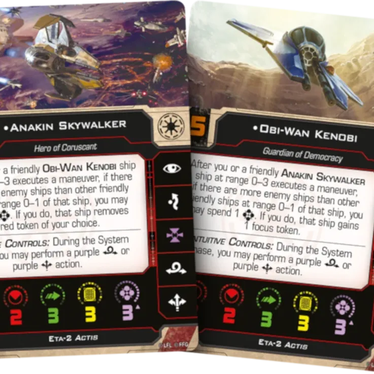 Star Wars X-Wing 2.0 - Pacote de Expansão: Eta-2 Actis - Galápagos Jogos Star Wars X-Wing 2.0 - Pacote de Expansão: Eta-2 Actis - Galápagos Jogos