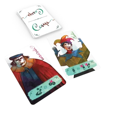 Coup: Promos Bufão e Burocrata - Grok Jogos