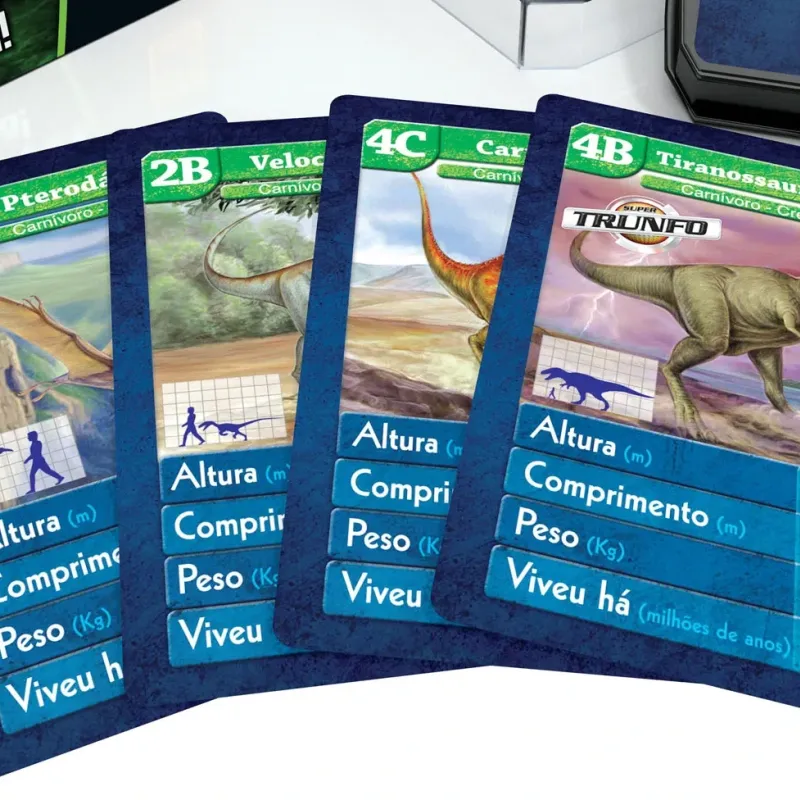 Super Trunfo Dinossauros