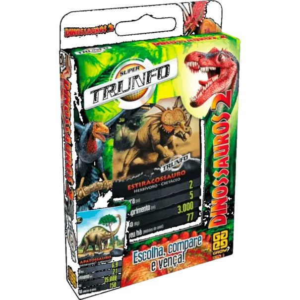 Super Trunfo Dinossauros 2