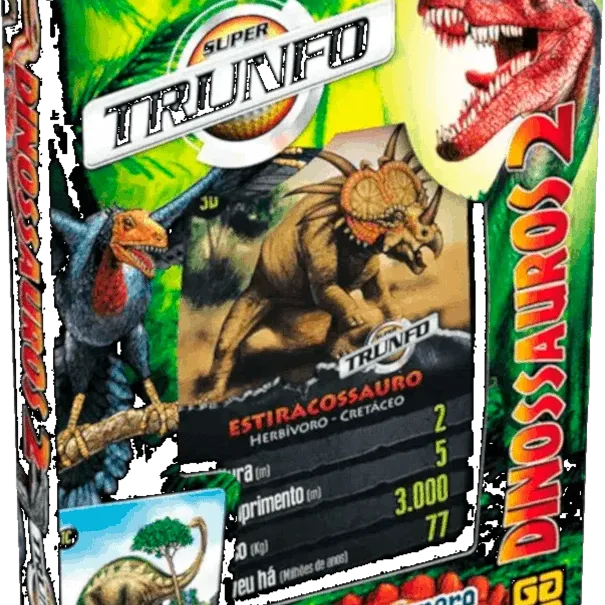 Super Trunfo Dinossauros 2 Super Trunfo Dinossauros 2