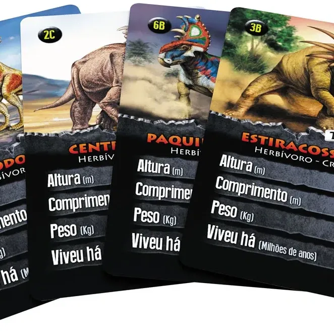 Super Trunfo Dinossauros 2 Super Trunfo Dinossauros 2