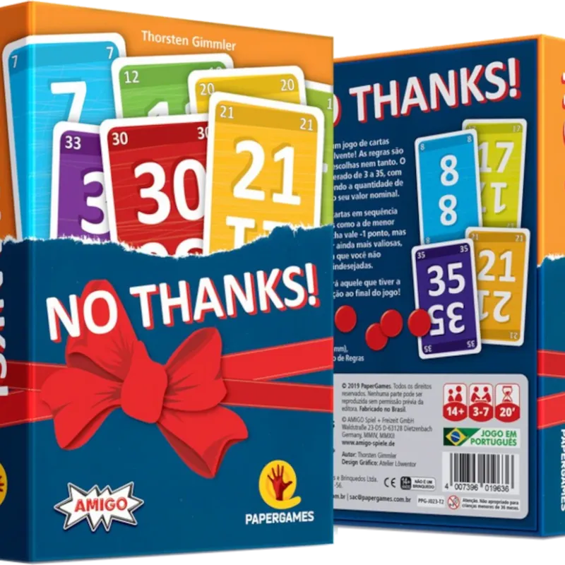 No Thanks! - Papergames No Thanks! - Papergames