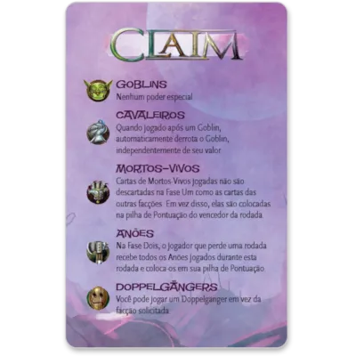 Claim - Papergames