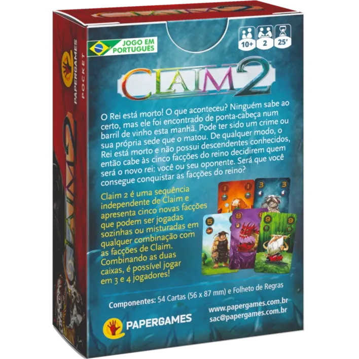 Claim 2 - Papergames