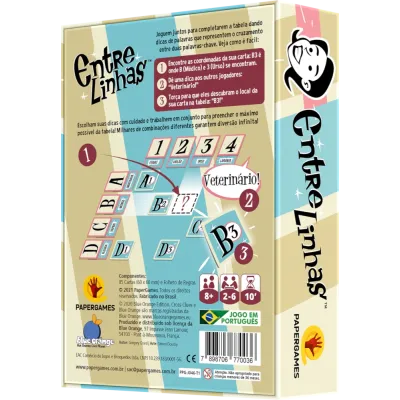 Entre Linhas - Papergames