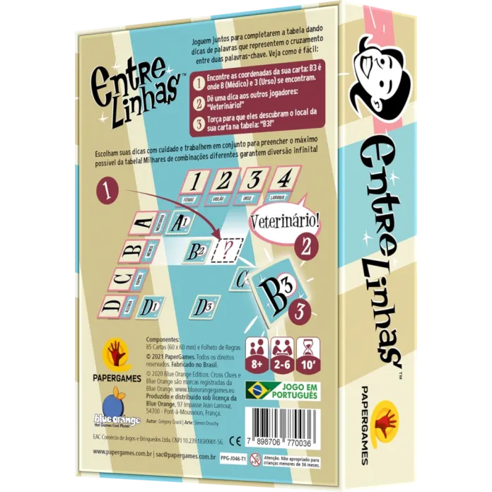 Entre Linhas - Papergames