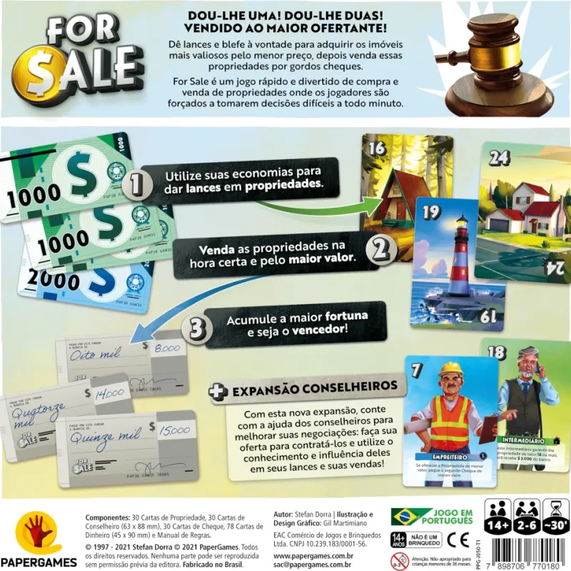 For Sale - Papergames For Sale - Papergames