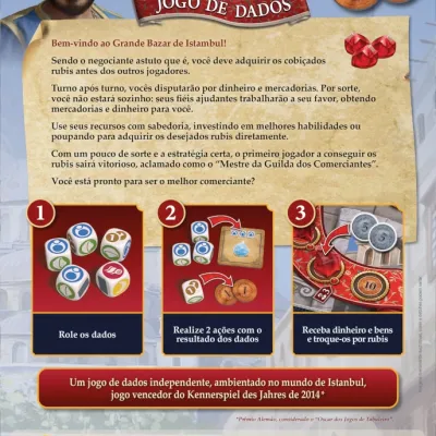 Istanbul: Jogo de Dados - Papergames Istanbul: Jogo de Dados - Papergames