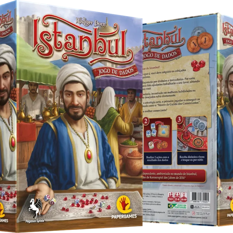 Istanbul: Jogo de Dados - Papergames Istanbul: Jogo de Dados - Papergames