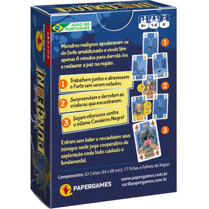 Knock, Knock! Dungeon! - Papergames