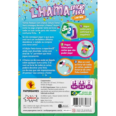 Lhama: Edição Festas - Papergames