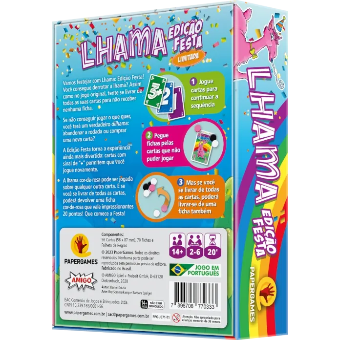 Lhama: Edição Festas - Papergames
