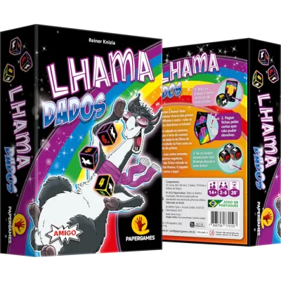 Lhama Dados - Papergames Lhama Dados - Papergames