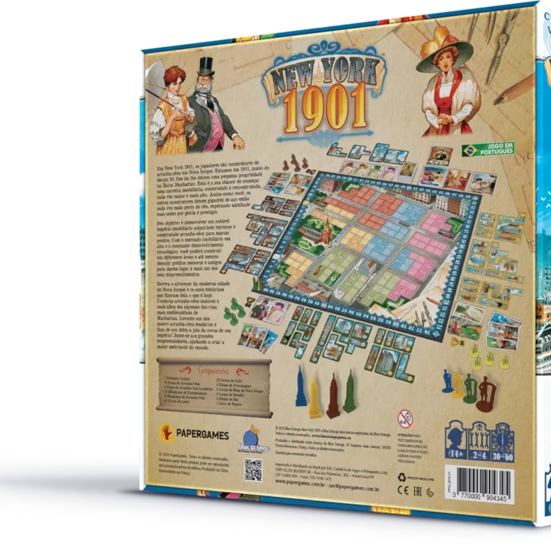 New York 1901 - Papergames New York 1901 - Papergames