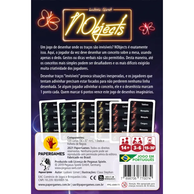 NObjects - Papergames