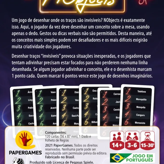 NObjects - Papergames