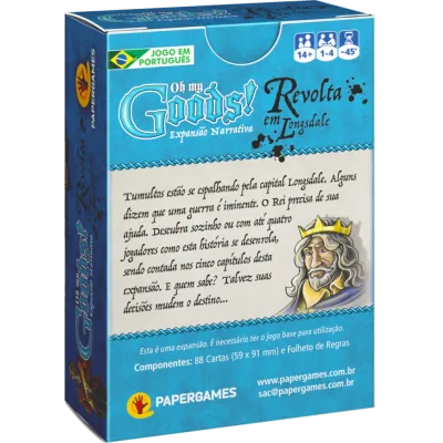Oh My Goods!: Revolta em Longsdale - Papergames