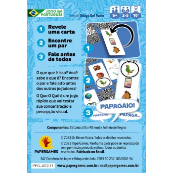 O Que O Quê - Papergames