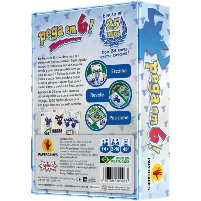 Pega em 6! Edição de 25 Anos - Papergames