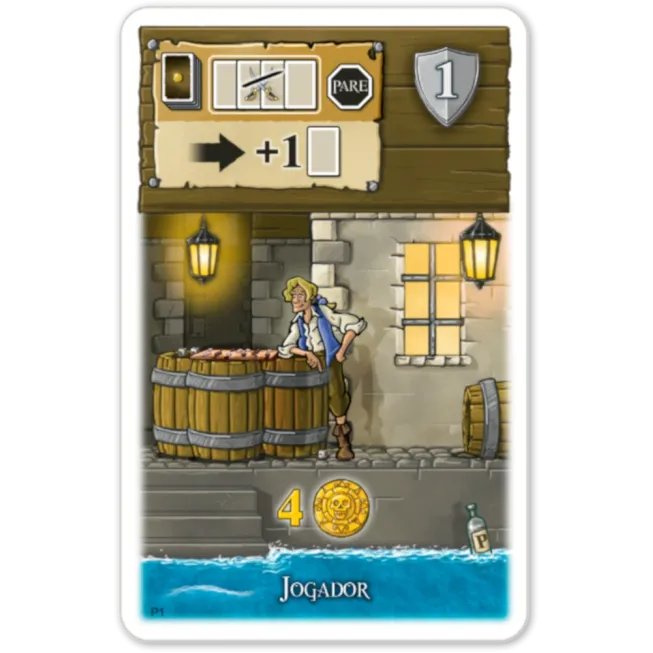 Port Royal: Cartas Promocionais “Jogador” - Papergames