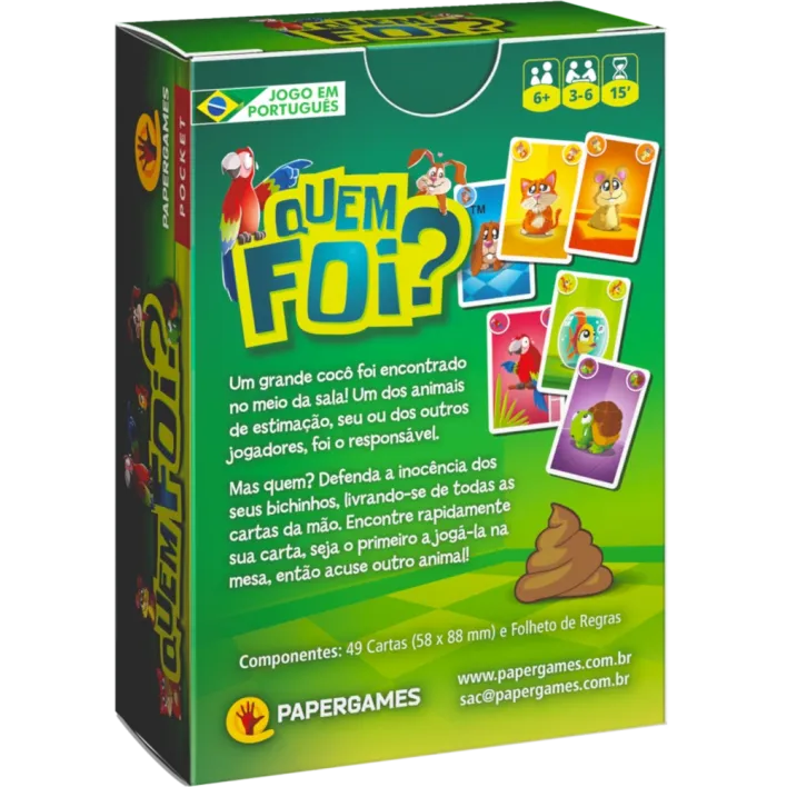 Quem Foi? - Papergames