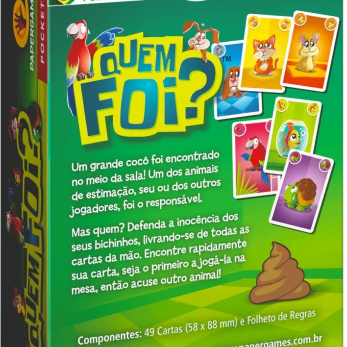 Quem Foi? - Papergames Quem Foi? - Papergames