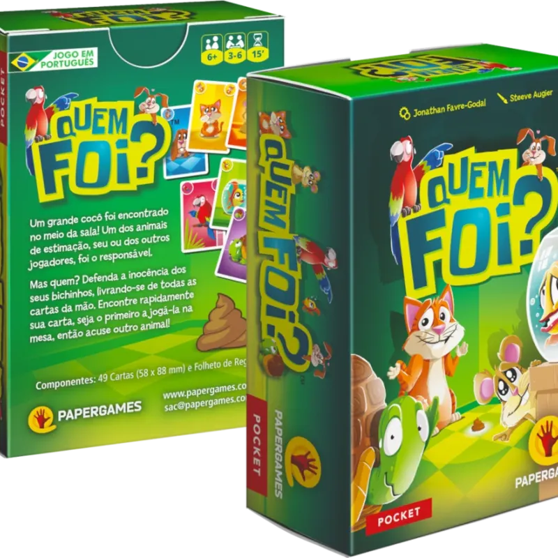 Quem Foi? - Papergames Quem Foi? - Papergames