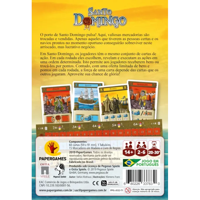 Santo Domingo - Papergames