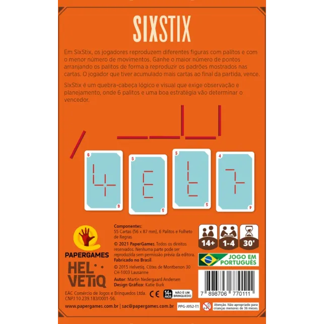 SixStix - Papergames