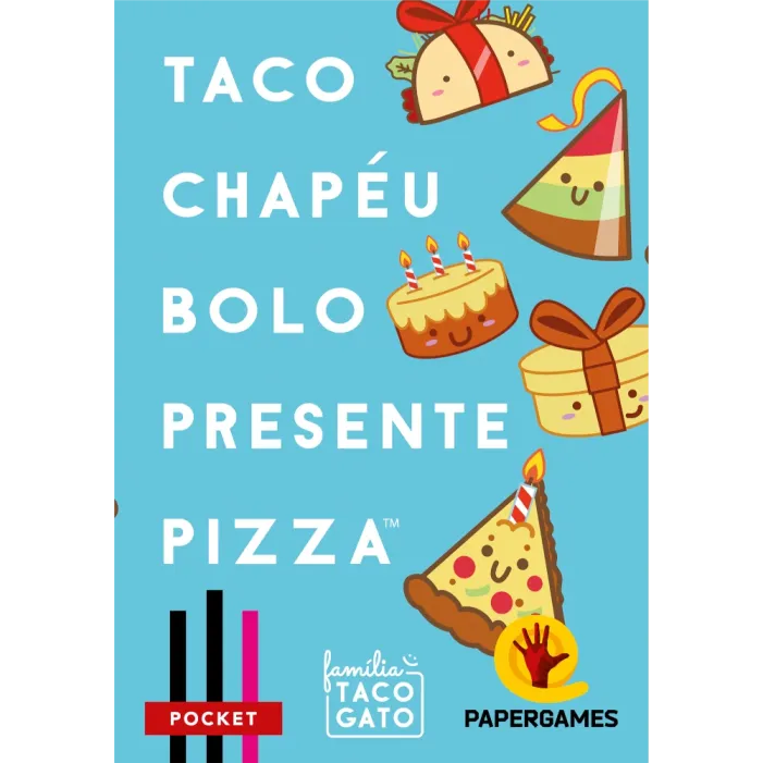 Taco Chapéu Bolo Presente Pizza - Papergames