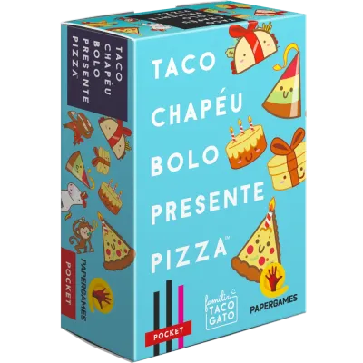 Taco Chapéu Bolo Presente Pizza - Papergames