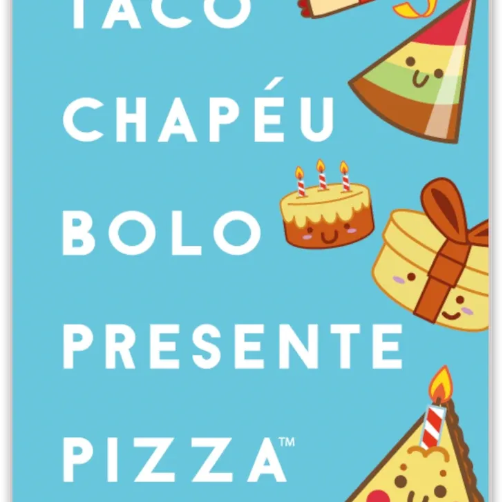 Taco Chapéu Bolo Presente Pizza - Papergames