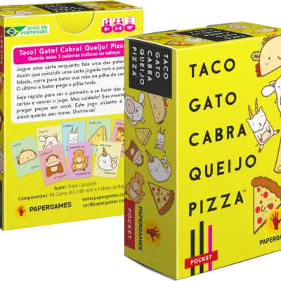 Taco Gato Cabra Queijo Pizza - Papergames Taco Gato Cabra Queijo Pizza - Papergames
