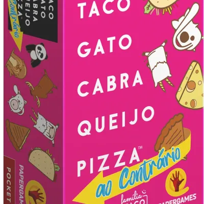 Taco Gato Cabra Queijo Pizza: ao Contrário - Papergames