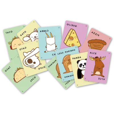 Taco Gato Cabra Queijo Pizza: ao Contrário - Papergames