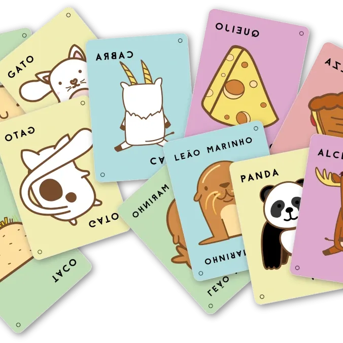 Taco Gato Cabra Queijo Pizza: ao Contrário - Papergames