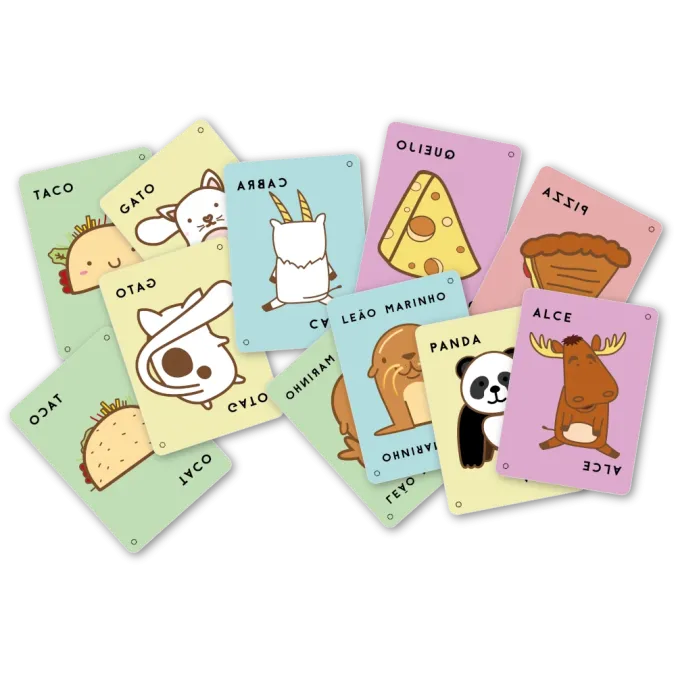 Taco Gato Cabra Queijo Pizza: ao Contrário - Papergames