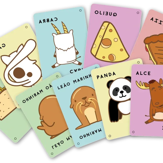 Taco Gato Cabra Queijo Pizza: ao Contrário - Papergames